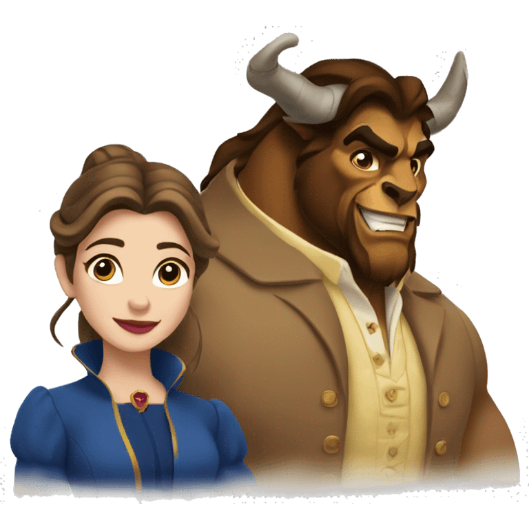 beauty and the beast  emoji