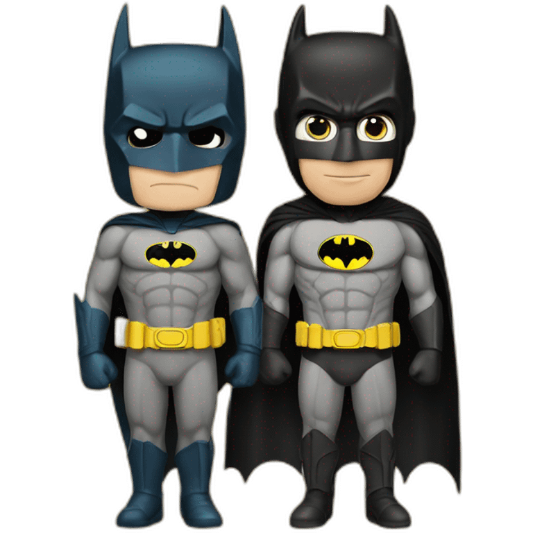 Batman and iran emoji