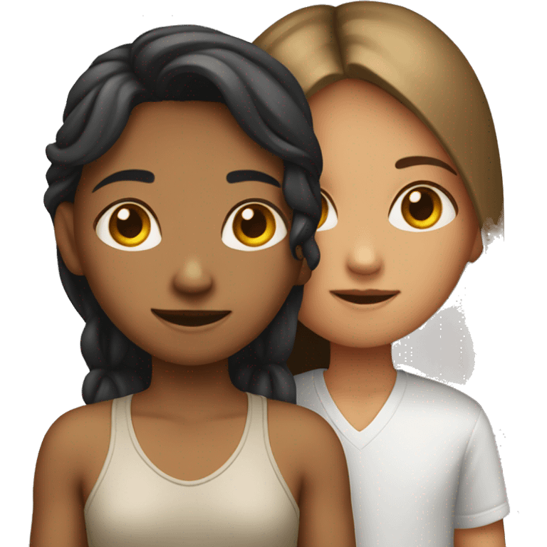 girl with boy  emoji