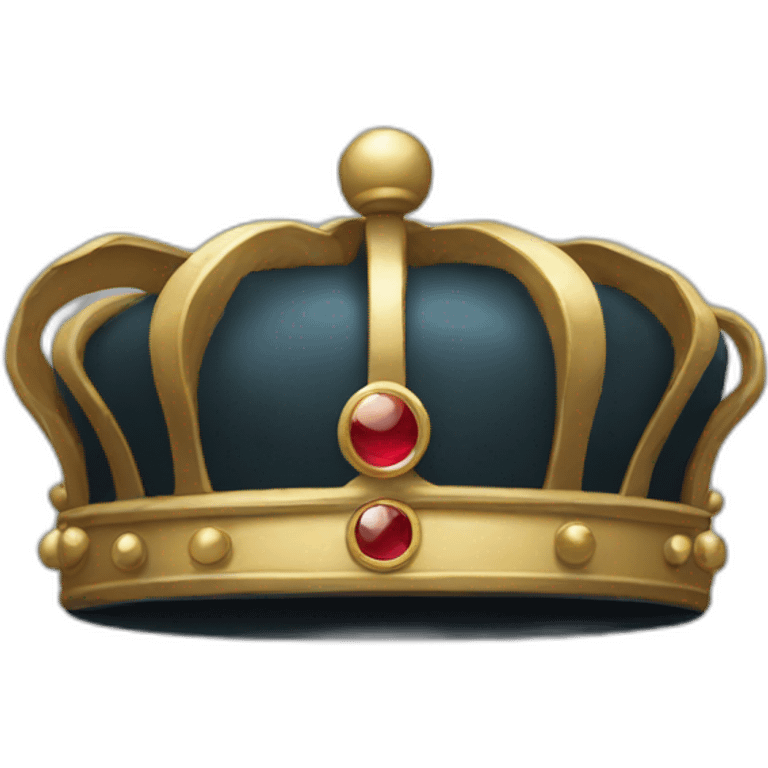 Crown battle cap emoji