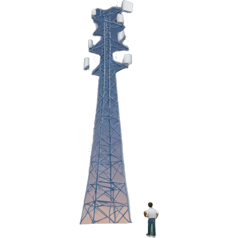 person holding celltower emoji