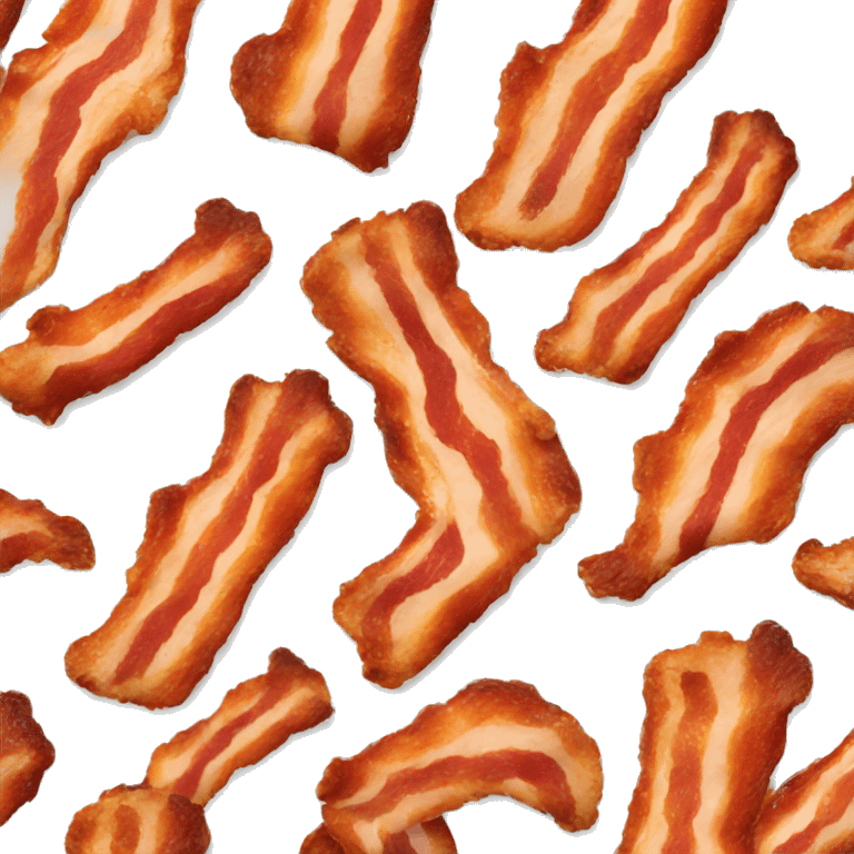 Crispy bacon  emoji