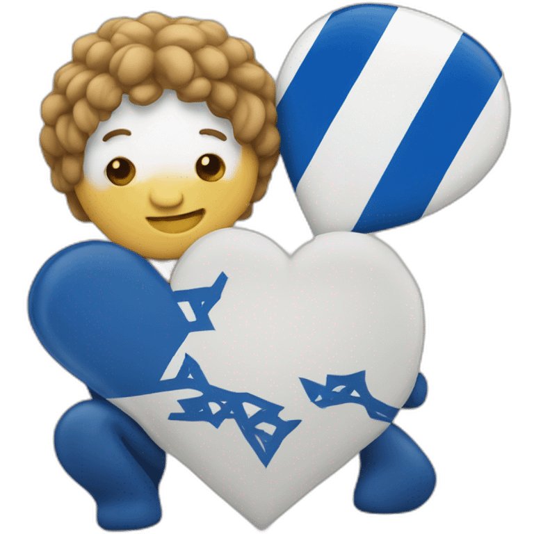 State of Israeli love emoji