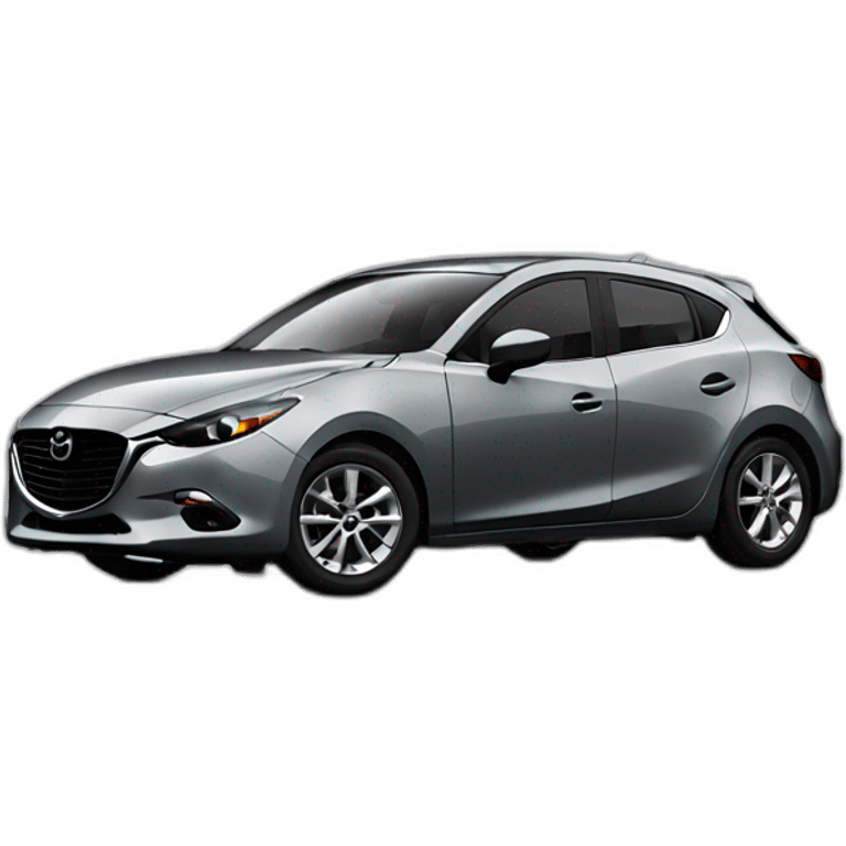 Mazda 3 Hatchback Grey emoji