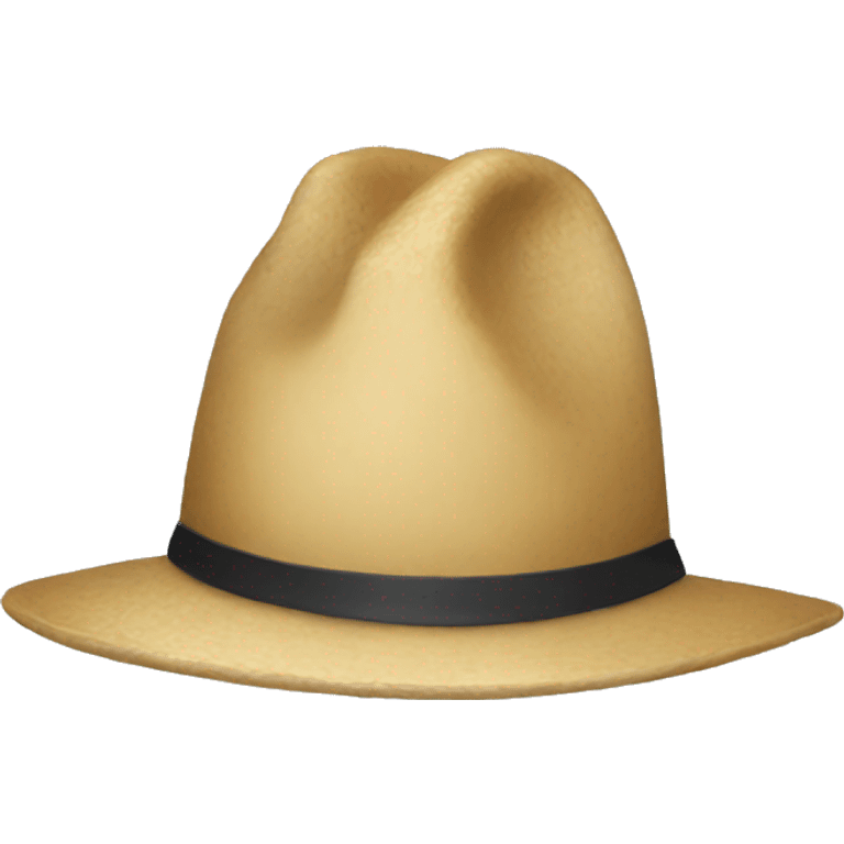 Hat with salut emoji