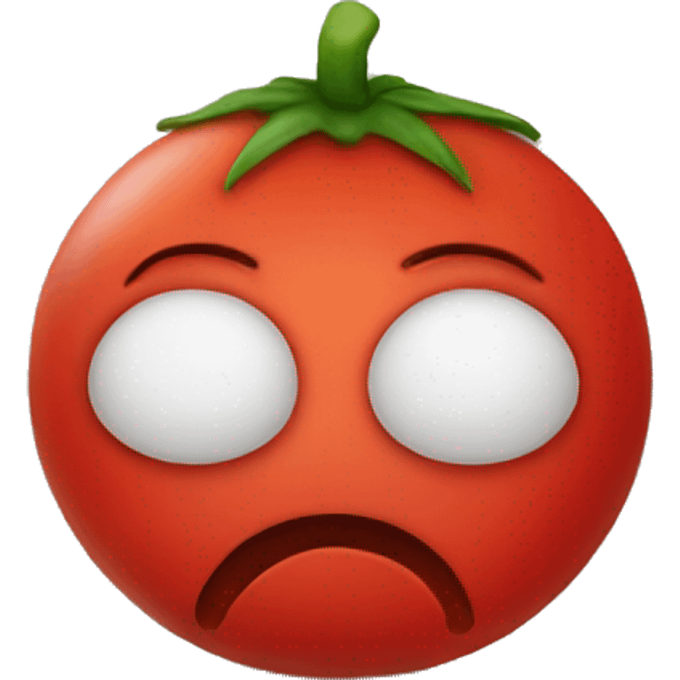 sad tomato emoji