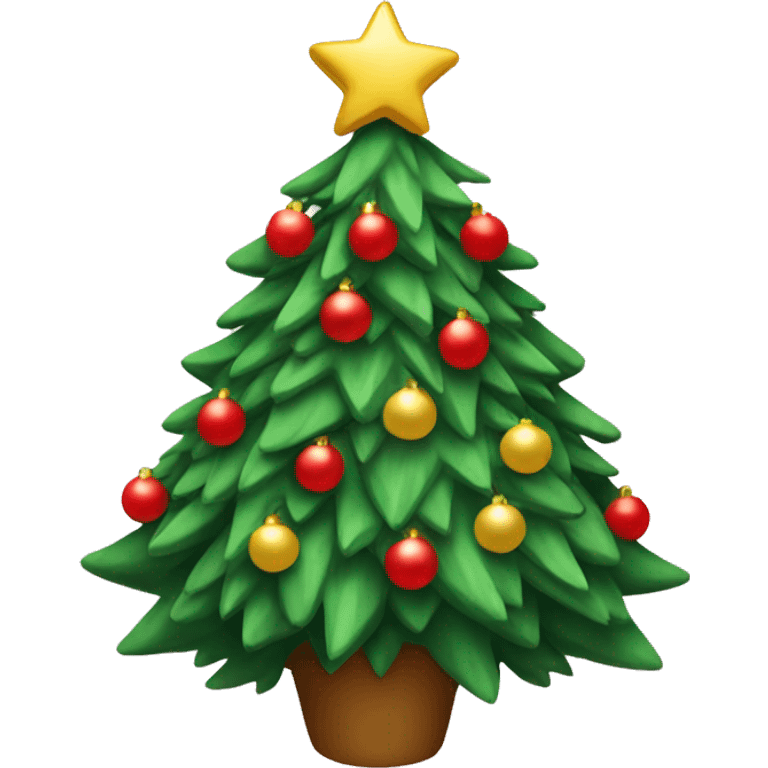 coquette christmas tree emoji