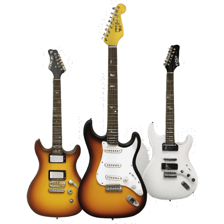 5 best electric guitars emoji