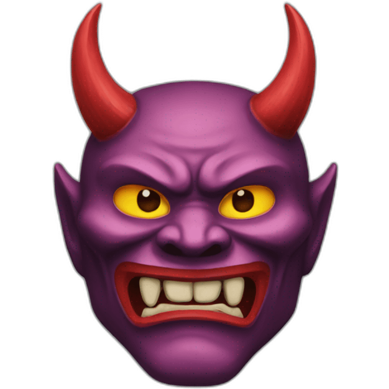 Oni-mask emoji