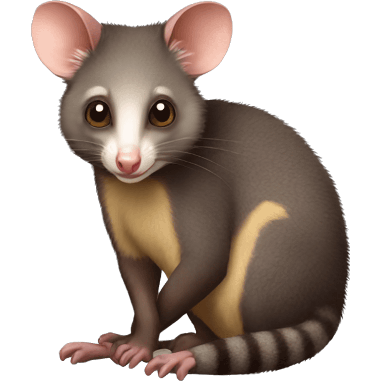 Brushtail Possum Brown emoji