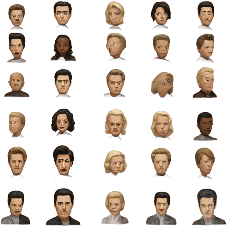 Twin peaks emoji