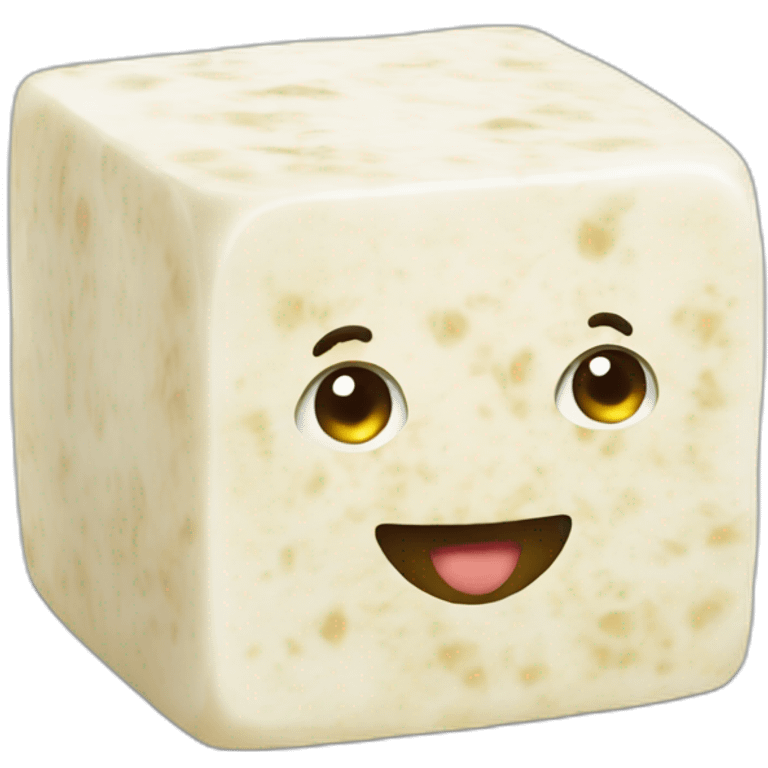 Paneer cubes  emoji