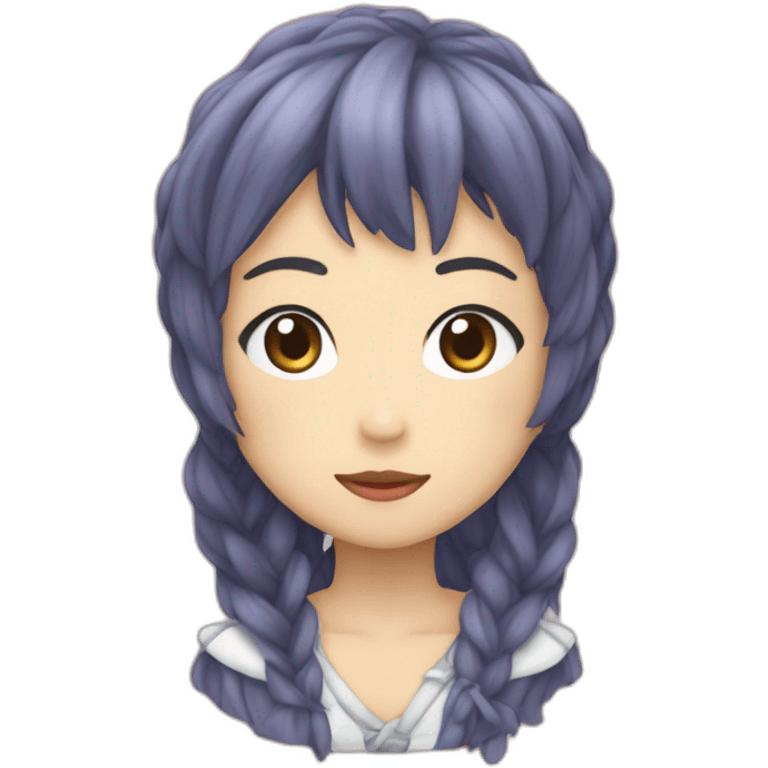 Kiriko qui rigole emoji