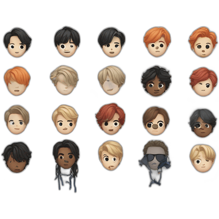 BTS BAND  emoji