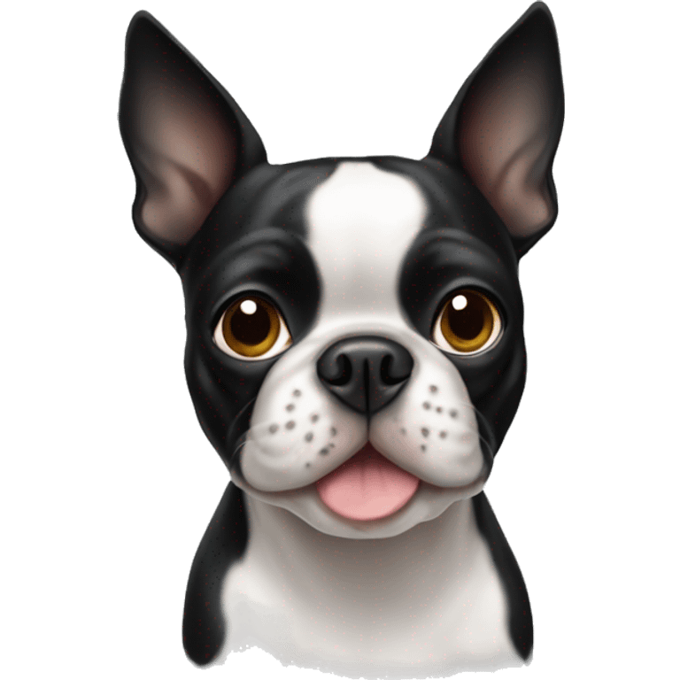 Boston terrier emoji