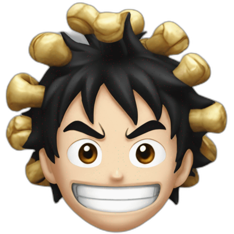 Luffy gear 5 nika emoji