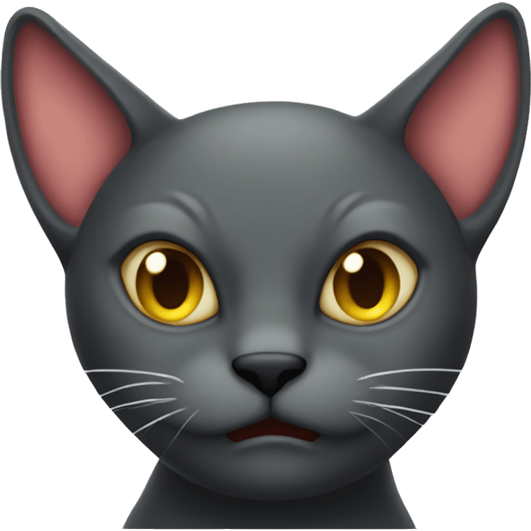 Evil cat  emoji