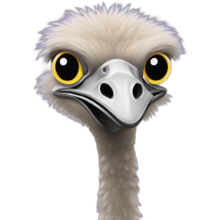 ostrich emoji