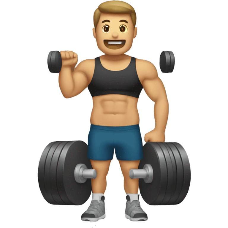 Dumbbell emoji emoji