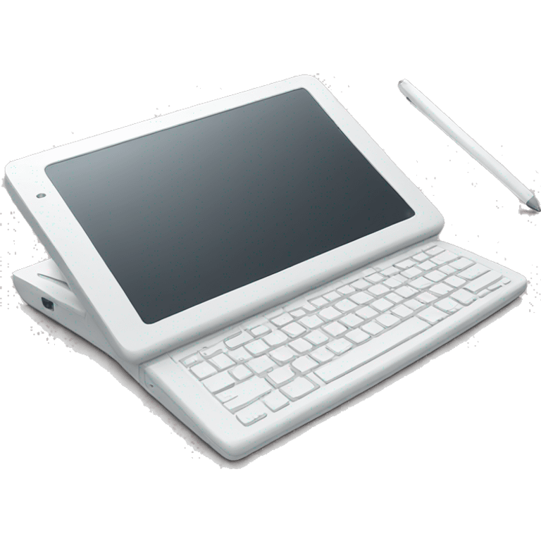 Graphic tablet white emoji