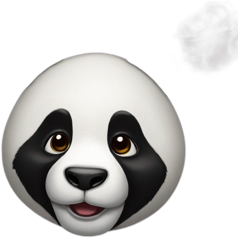 panda rose emoji