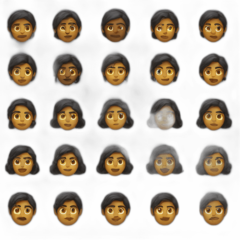 Indian in US emoji