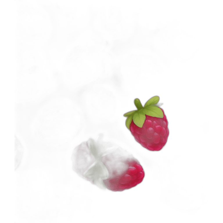 Framboise fruit emoji