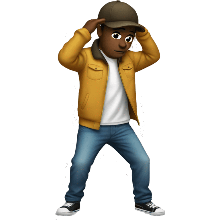 dabbing emoji