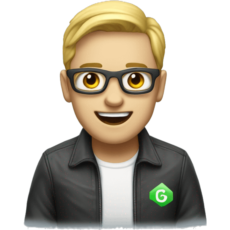 A blockchain developer saying 'GM!' emoji