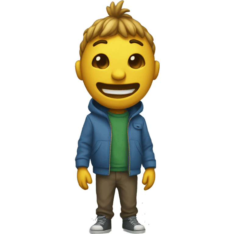 anthropomorphic street emoji