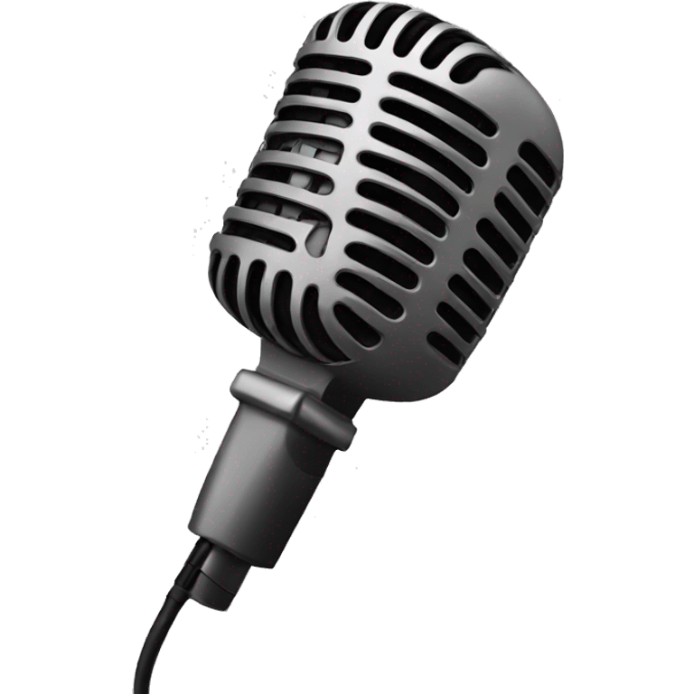 HAND MICROPHONE emoji