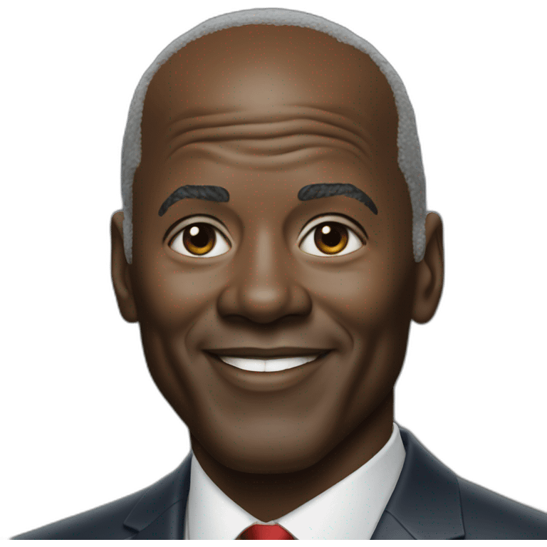 Michael Jordan as President emoji