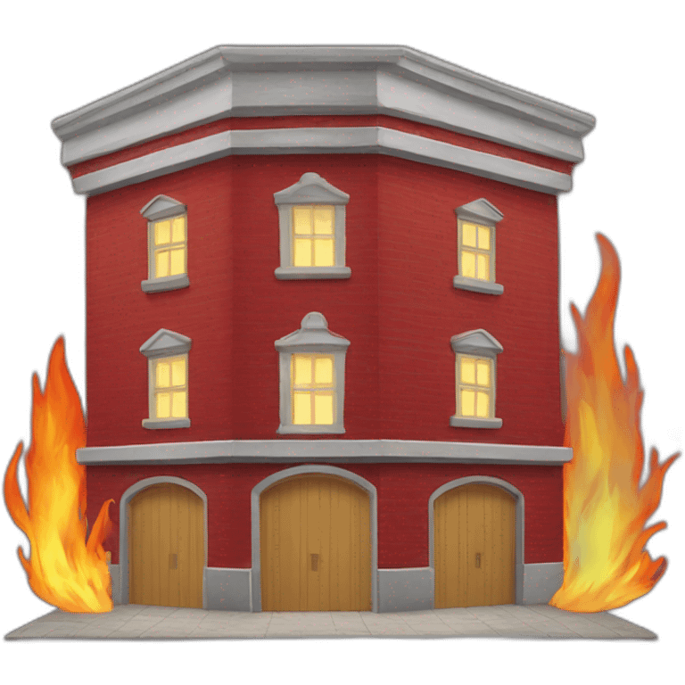 fire house emoji