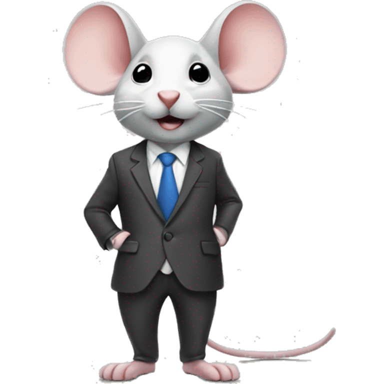 Business Mouse emoji