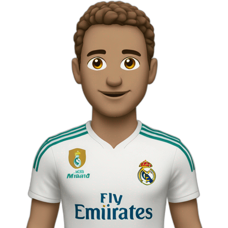 Chèvre avec Real Madrid emoji