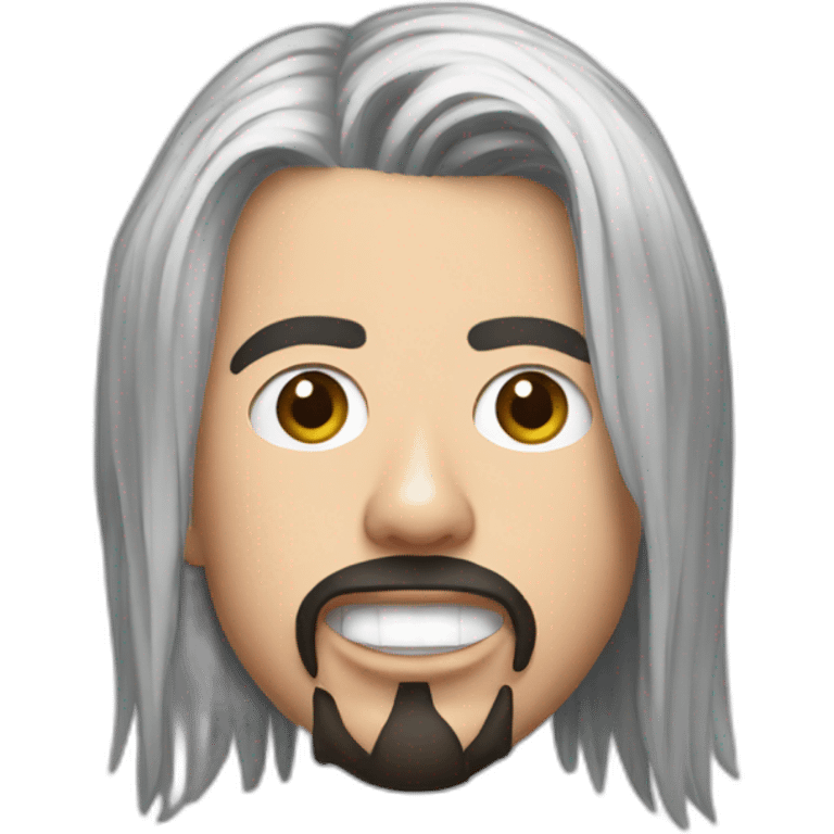 Young Dave Grohl shaved emoji