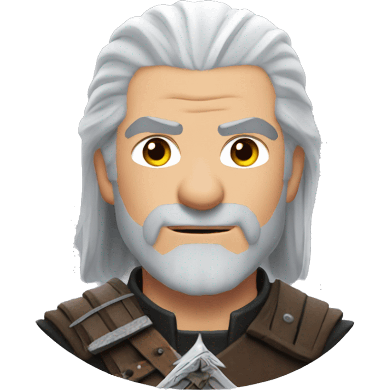 Geralt of Rivia emoji