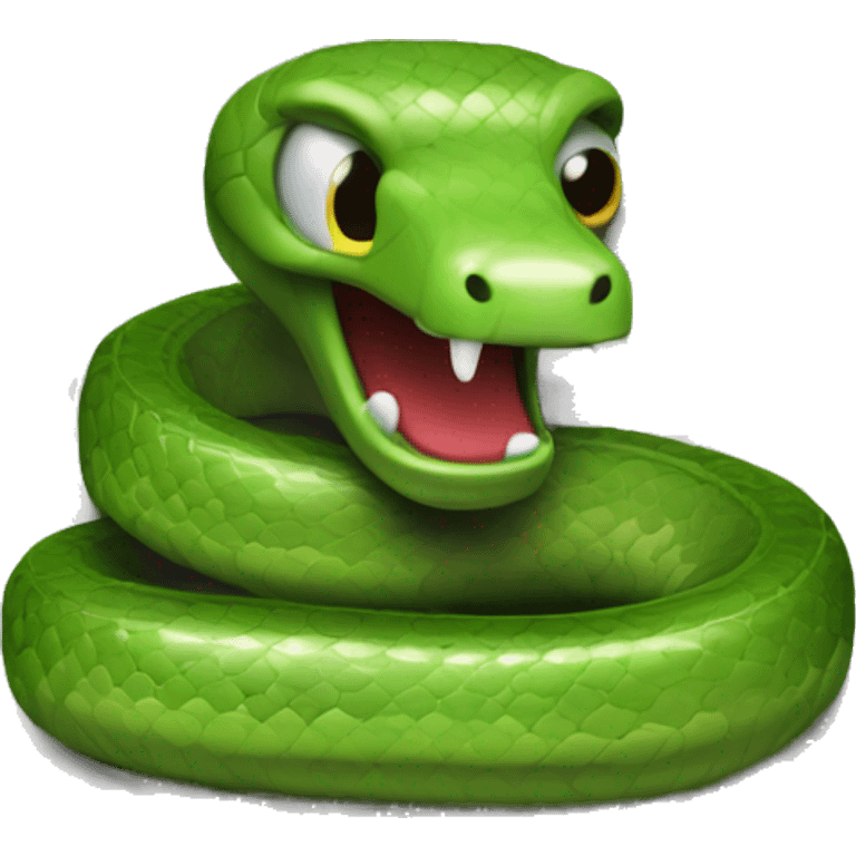 python programming snake logo but like the hankey emoji emoji