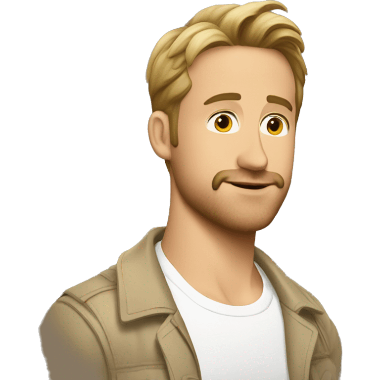 Ryan gosling as ken emoji