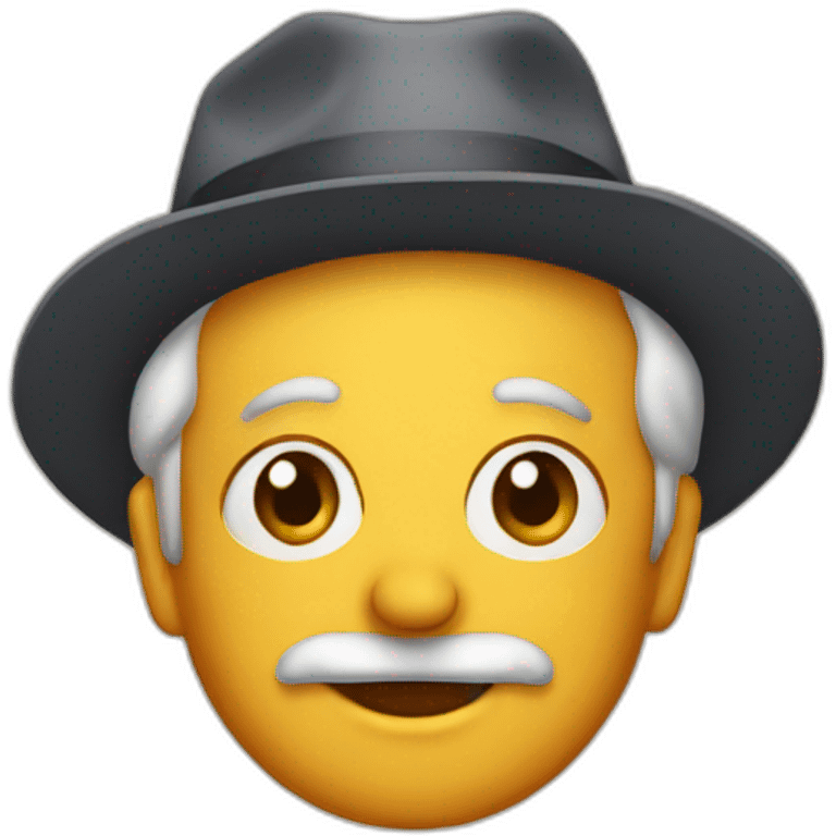 Old fashioned emoji