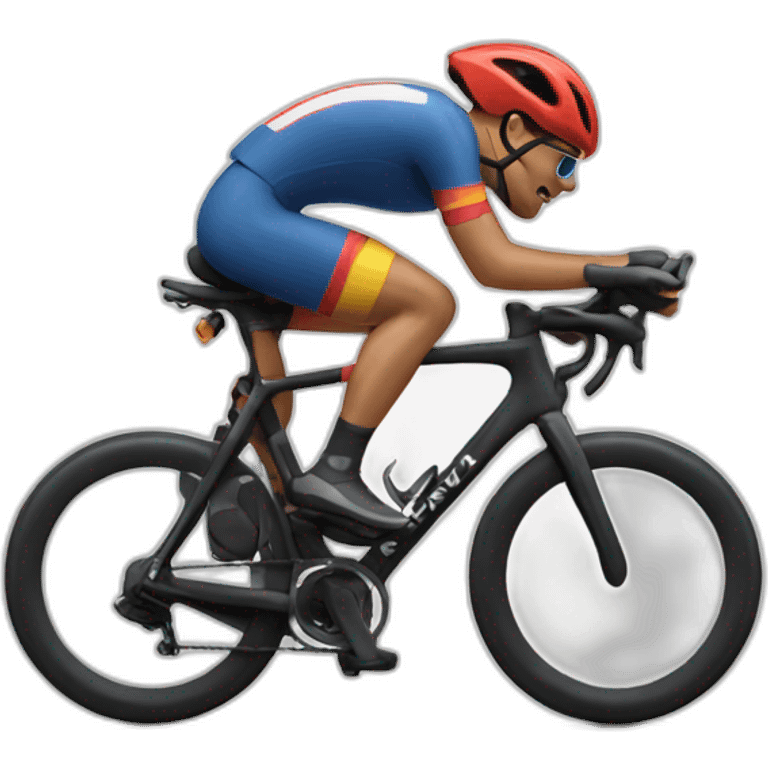 Caída ciclista emoji