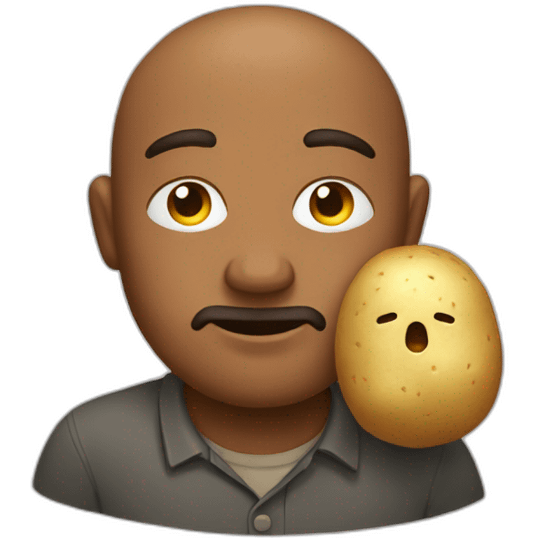 Father and potato emoji