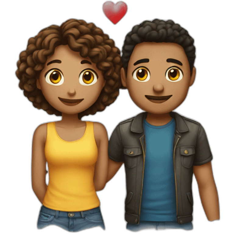 couple love emoji