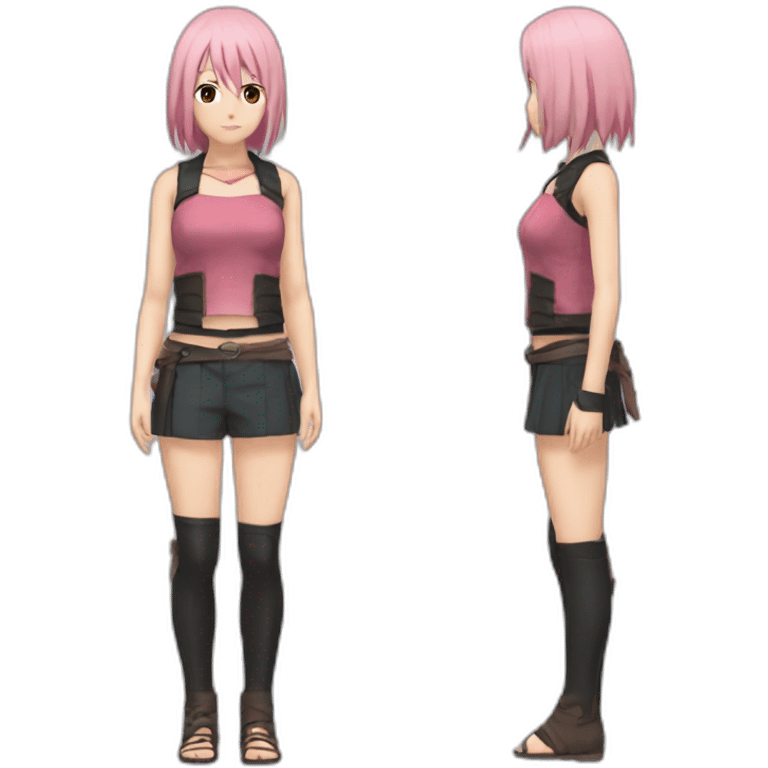 Sakura haruno full body emoji