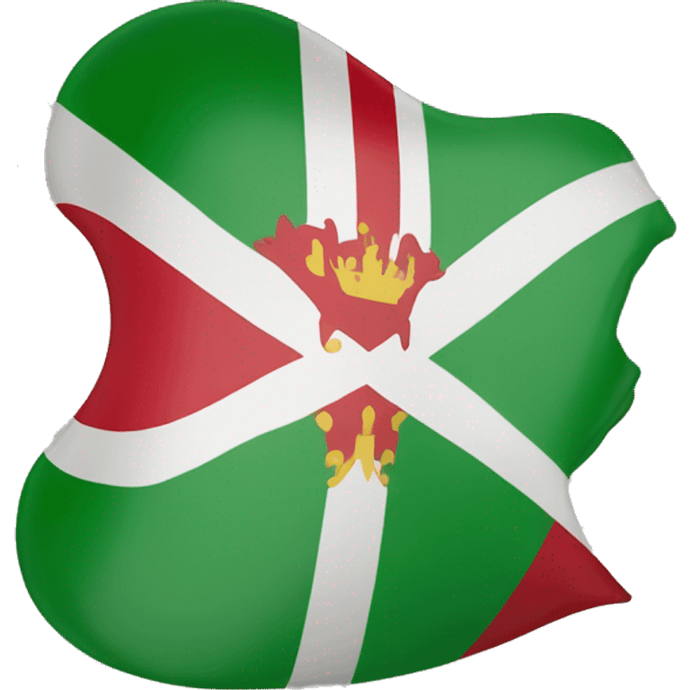 Basque country flag (apple style) emoji