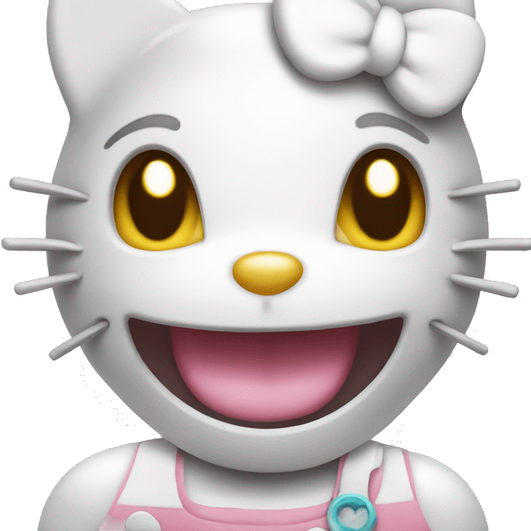 Hello kitty with grills emoji