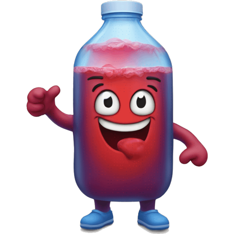 Kool aid man standing emoji