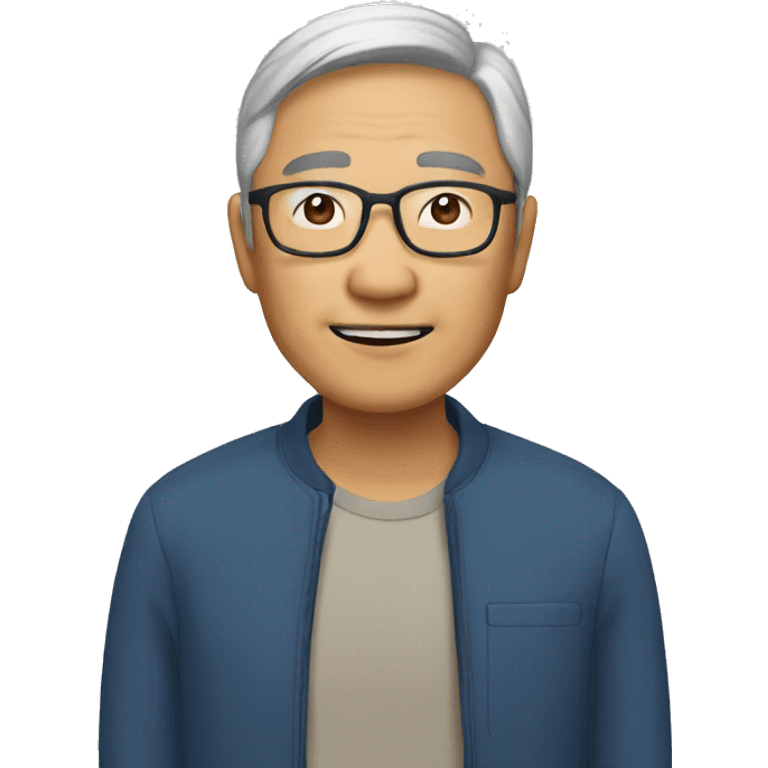 60 year old asian man emoji