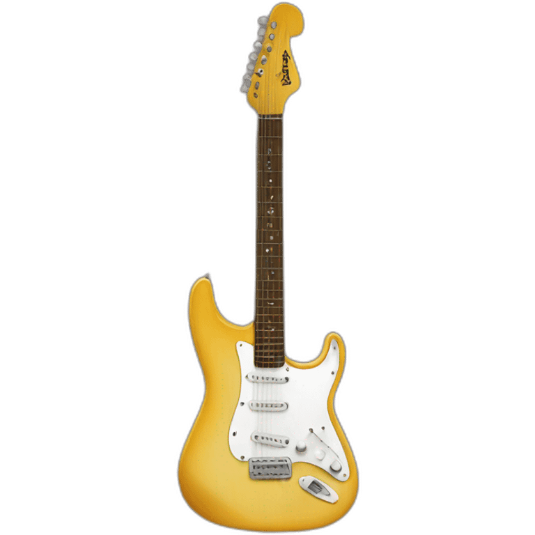 Guitarra fender emoji