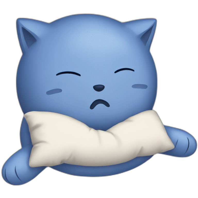 Chat qui dort emoji